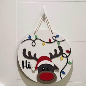 Reindeer Wall/Door Hanger